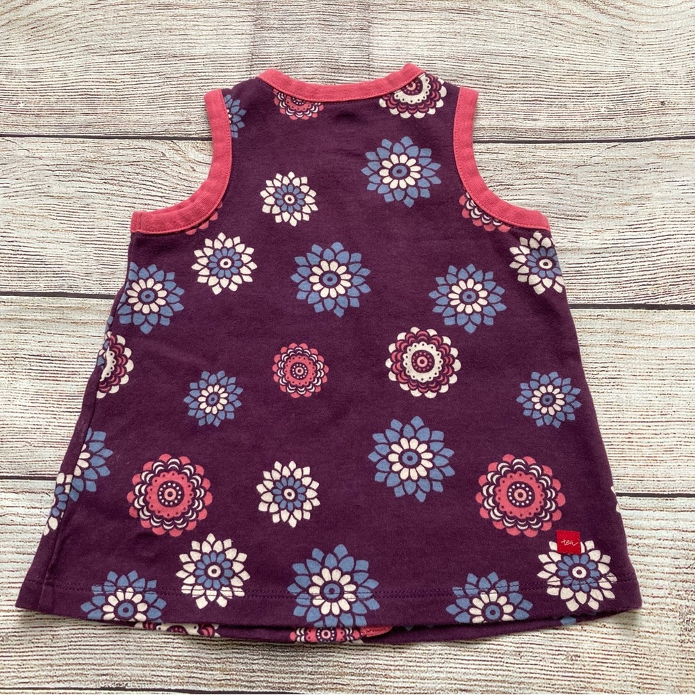 Tea Collection Wrap Tunic Destination West Africa Top Girls Size Small 6-12 mo - Picture 2 of 4